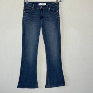 ABERCROMBIE AND FITCH WOMEN'S FLARE    MID RISE DENIM  SIZE 30‎